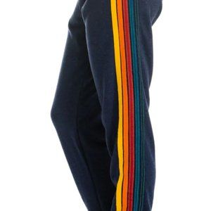 Aviator Nation Navy 5 Stripe Sweatpants